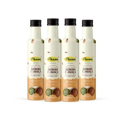 Kit 4x Óleo de Semente de Abobora e Linhaça 250ml